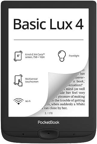 PocketBook Basic Lux 4 E-Book Reader Review:⁣ Glare-Free & Lightweight
