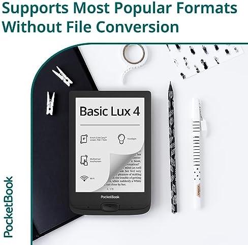 PocketBook Basic Lux 4 E-Book Reader Review: Glare-Free & Lightweight